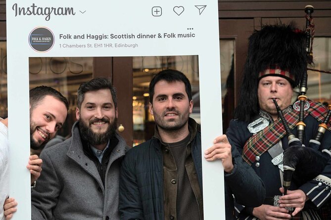 2.5 Hour Experience Scottish Dinner and Folk Music - The Whiskey Toast at the End, Plus Irn Bru Backup