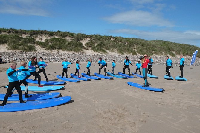 2 hour group lesson (3-16 people) - Coaching style at Dunnet: patient, upbeat, and hands-on