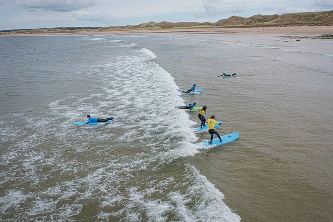 2 hour group lesson (3-16 people) - North Sea conditions: waves, timing, and what you should expect