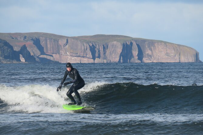 2 hour private surf lesson! (Up to 2 people) - Meeting at Dunnet Bay Caravan and Motorhome Club, then walking to the lesson fast