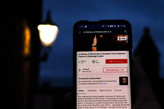 A History of Witchcraft in Edinburgh: A Self-Guided Audio Tour - Key highlights at a glance