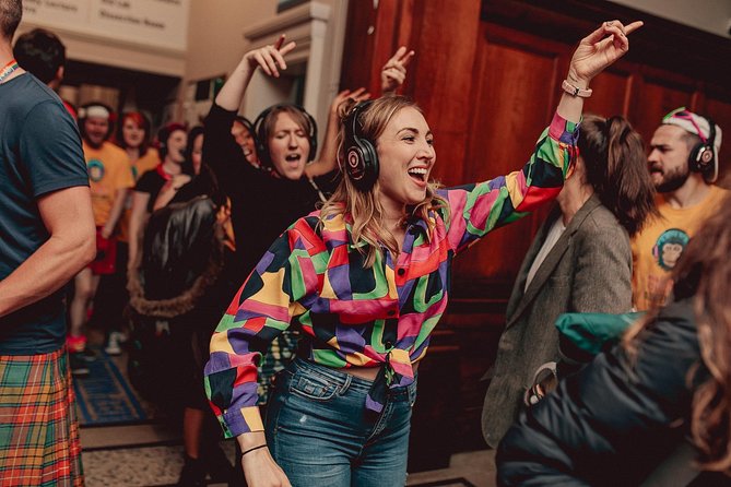 A Silent Disco Adventure in Glasgow - The walking part: expect a little over a mile