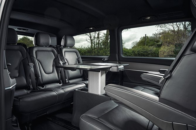 Arrival Transfer: Airport EDI to Edinburgh by Luxury Van - From EDI Arrivals to Your Hotel Front Door