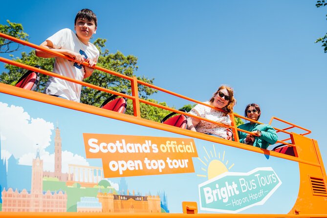 Big Bus Edinburgh Hop-On Hop-Off City and Britannia Bus Tour - Edinburgh City Tour: the stops that work for Old Town and central sights