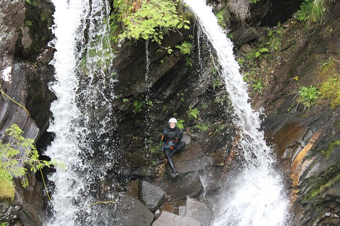 CANYONING in Laggan Canyon | Roybridge, Scotland - Where the “rustic” base matters, and how they soften it