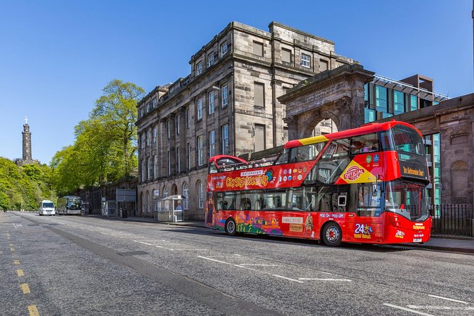 City Sightseeing Edinburgh Hop-On Hop-Off Bus Tour + Kids Go Free - Weather, open-top comfort, and what to wear