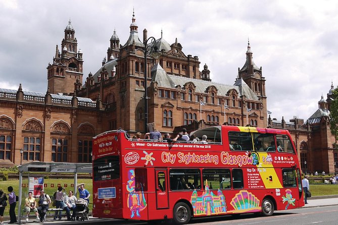 City Sightseeing Glasgow Hop-On Hop-Off Bus Tour - Getting on and off: what to watch for when stops change