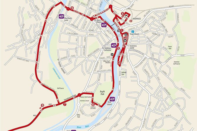 City Sightseeing Inverness Hop-On Hop-Off Bus Tour - Step-by-Step Route Breakdown: What Each Stop Lets You Do