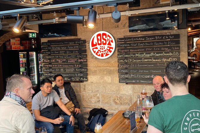 Craft Beer Tour Edinburgh - Meeting at Lost in Leith, finishing at Campervan Taproom