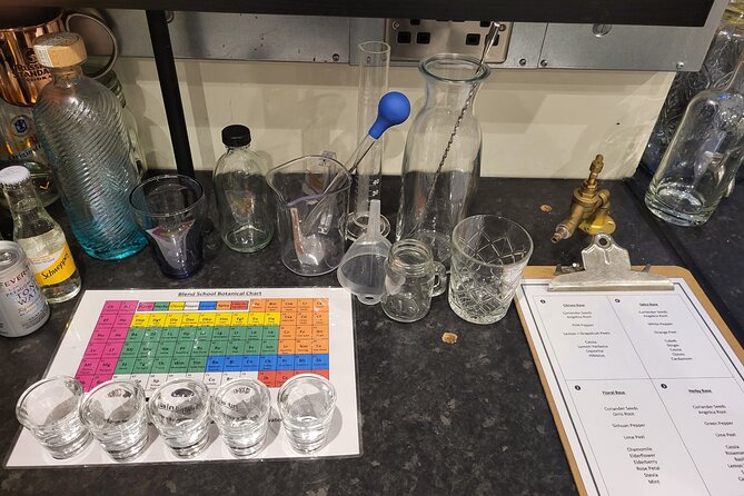 Distill a bottle of Gin on mini copper stills - Tasting your new gin, then bottling with a name and wax seal