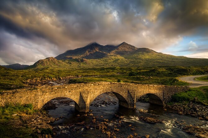 Edinburgh:5-Day Isle of Skye, Inverness & Loch Ness Tour w/Hostel - Day 2: Glenfinnan Viaduct, Eilean Donan Castle, and landing in Portree