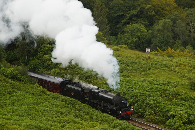 Edinburgh: Glenfinnan Viaduct, Glencoe & Fort William - Callander comfort break, plus a Highland cow spotting moment