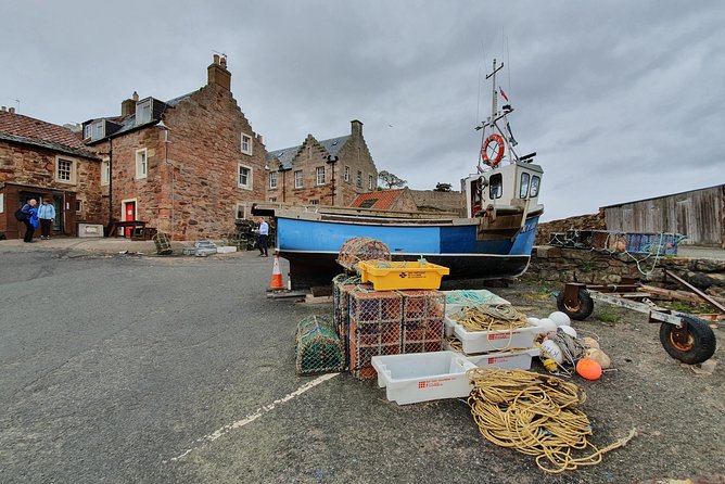 Edinburgh to St Andrews private driving tour - St Andrews Cathedral ruins, big Scotland energy in a small footprint