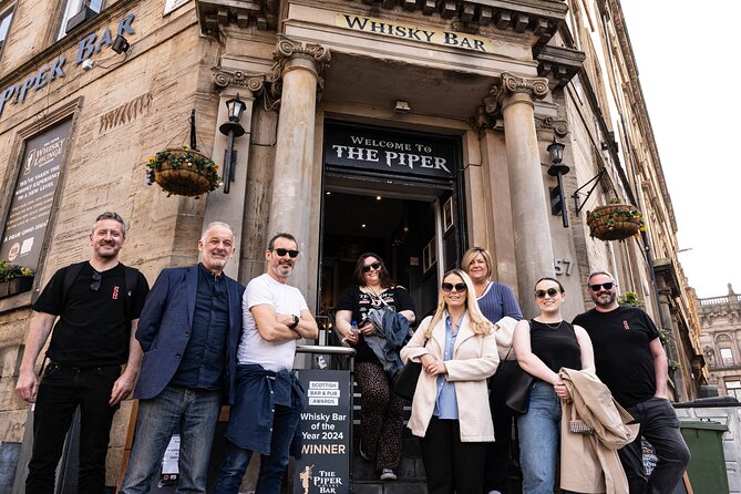 Explore Glasgow: Scottish Rogue Whisky Walking Pub Crawl - The Scotch Malt Whisky Society finish, member-style and memorable