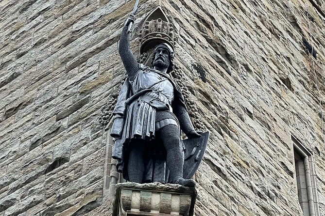 Full-Day Private Braveheart Day Tour ,small group tours Edinburgh - National Wallace Monument, Climbing to the Top for Real Perspective