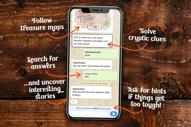 Fun, Flexible Treasure Hunt Around Edinburgh with Cryptic Clues & Hidden Gems - A Captain Bess Treasure Hunt, Not a Traditional Walking Tour