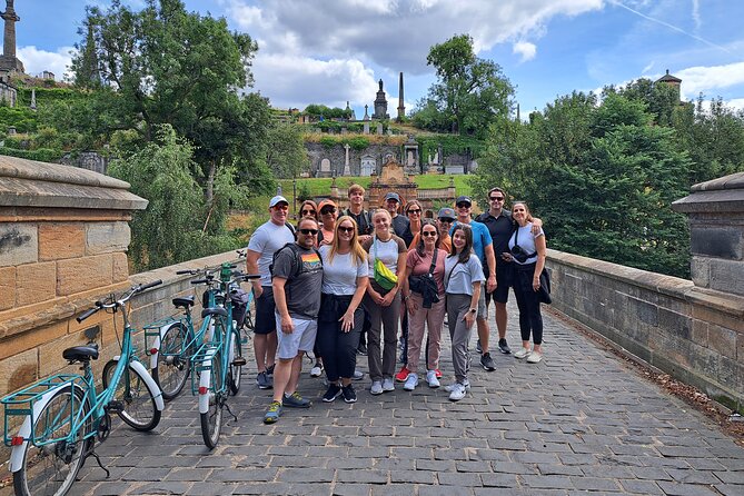 Glasgow City Bike Tour and Craft Beer Experience - Glasgow Cathedral and the University of Glasgow: old stones and a real science clue