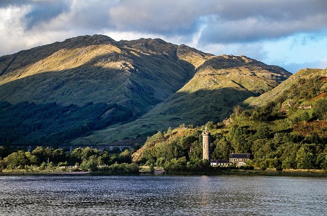 Glasgow: Glenfinnan Viaduct & The Highlands - Loch Tulla viewpoint stop: quick legs, big scenery
