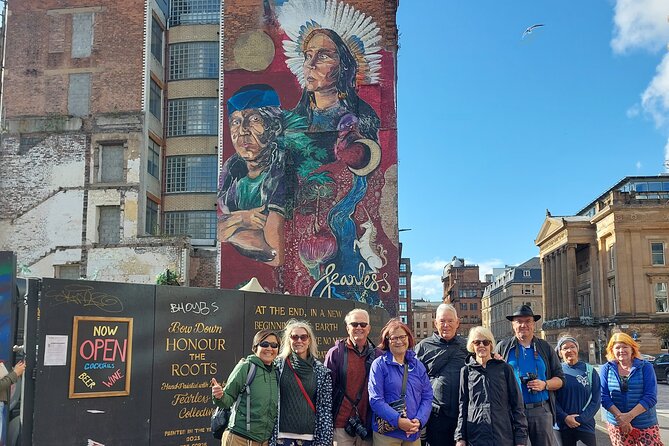 Glasgow Street Art Daily Walking Tour: 2pm - What the guides add: names, context, and stories you can repeat