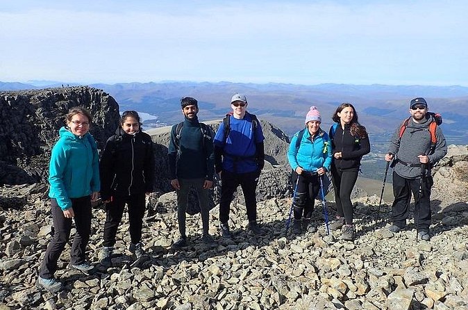 Group Walk up Ben Nevis from Fort William - Stop 2: meeting the Abacus Mountain Guides approach in Fort William