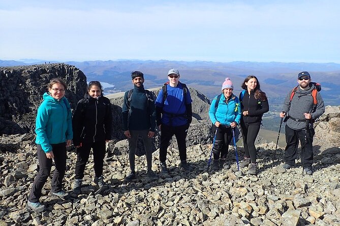 Group Walk up Ben Nevis from Fort William - Your day on the mountain: start at 8:30, back to base after the push