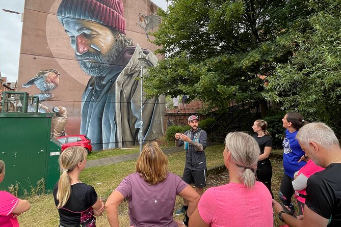 Guided Running Tour of Glasgow - Glasgow Green: Templeton Building and MacLennan Arch Stops