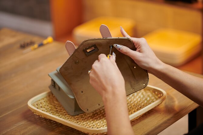 Islander Harris Tweed® Mini Satchel Workshop - What the Host Adds: Chris Keeps It Light and Useful