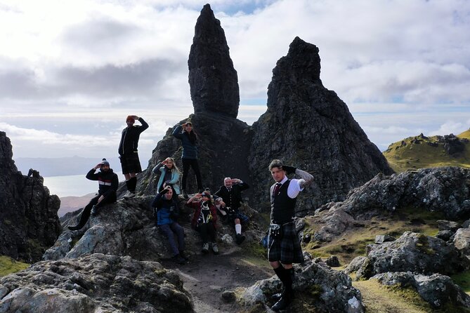 'Luke Skye-Walkers' 1 Day Isle of Skye Adventure + Hike Options - Portree Harbour break, then your Old Man of Storr decision