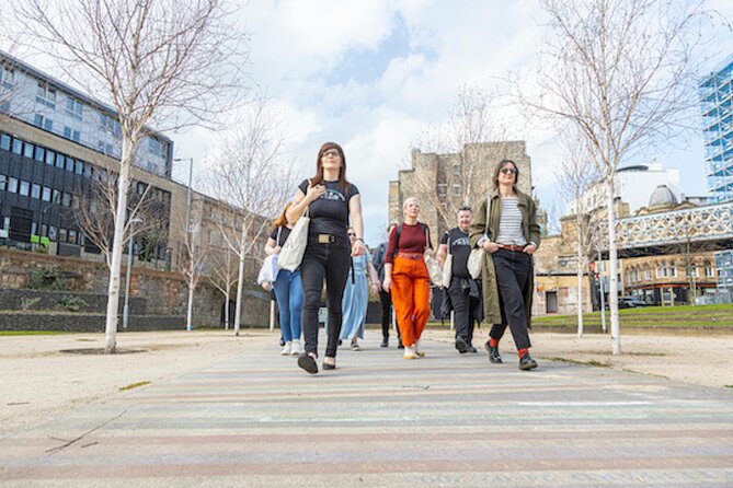 Merchant City Music Walking Tour of Glasgow - Stop 6: Barrowland Park and the pathway artwork tied to major acts
