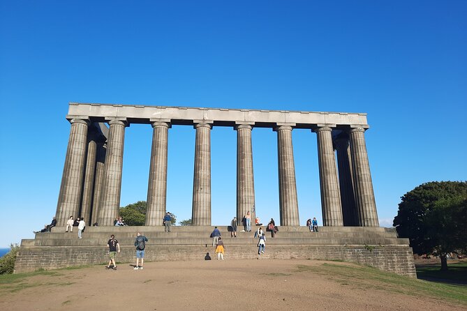 Private Edinburgh Full Day Guided Tour in a Black Cab LEVC TX - Scottish Parliament, the Forth Road Bridge hour, and Royal Yacht Britannia from the road