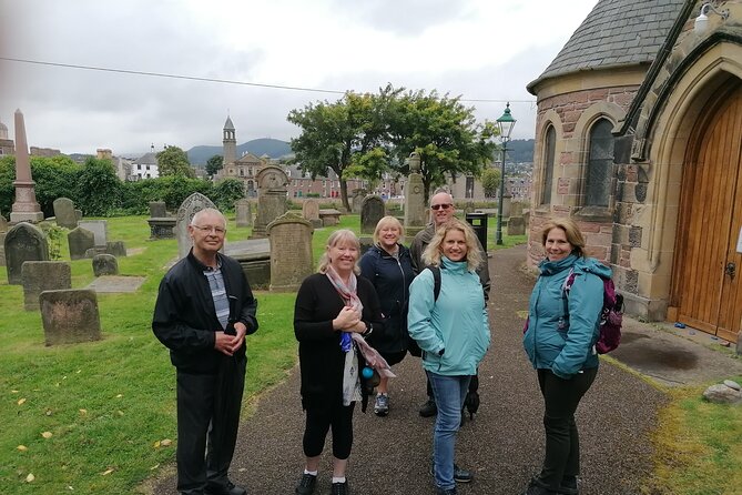 Private Inverness Dark Side Tour - Stop 4 and 7: Tomnahurich Cemetery Stones, Then Ness Bridge Views