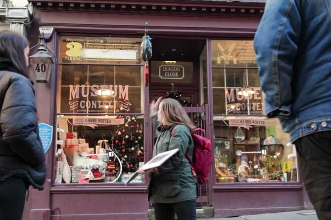 Private one hour Harry Potter walking tour - Writers Museum, Makars Court Yard, and the Real-World Story Feel