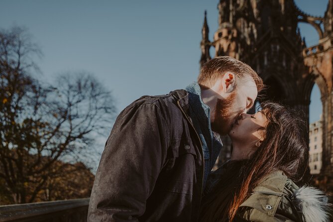 Private Photoshoot in Edinburgh with a Professional Photographer - Edinburgh Castle, classic angles plus smart crowd timing