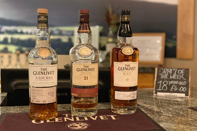 Private Speyside Whisky Tour including 10+ Single Malt Tastings - The Balvenie timing problem, and how the backup tasting works