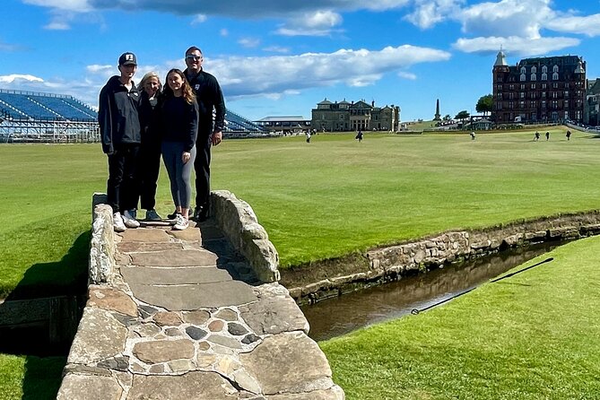 Privately Guided St Andrews & Fife Day Tour from Edinburgh - Forth Road Bridge stop: a fast UNESCO-style photo moment