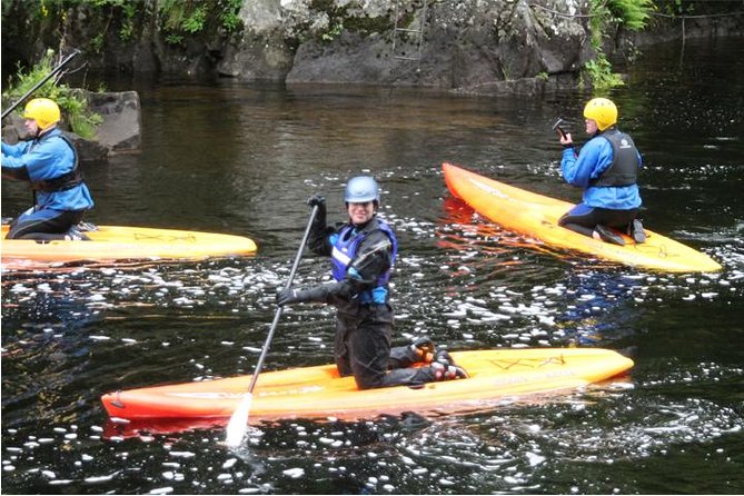 Stand Up Paddle Boarding in Aberfeldy - Getting to Splash White Water Rafting, then onto the water