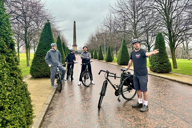 The Essential Bike and E Bike Tour of Glasgow Center and Beyond - Kelvin River Path, Firhill Stadium, and the Forth and Clyde Canal Views