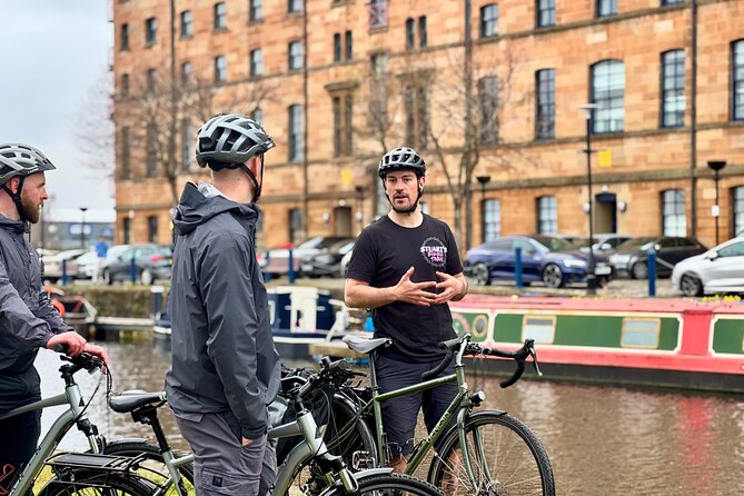 The Essential Bike and E Bike Tour of Glasgow Center and Beyond - River Clyde to Finnieston Crane: Industrial Glasgow in Manageable Segments